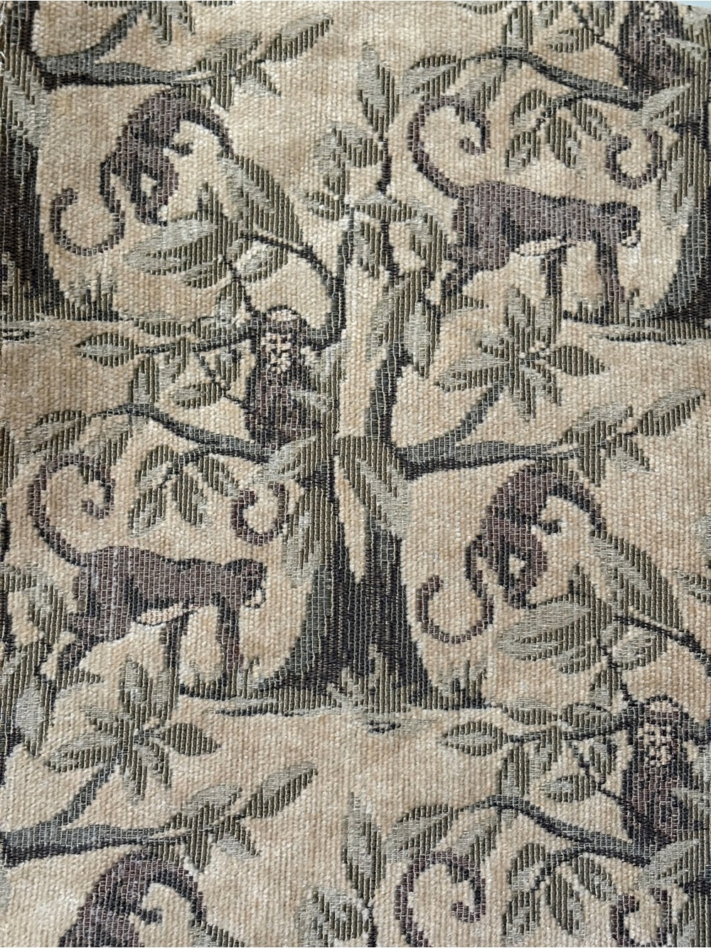Vintage Kravet  Whimsical Monkey chenille tapestry fabric